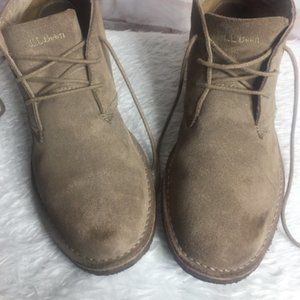 LL Bean Men's Suede Desert Ankle Chukka Boots